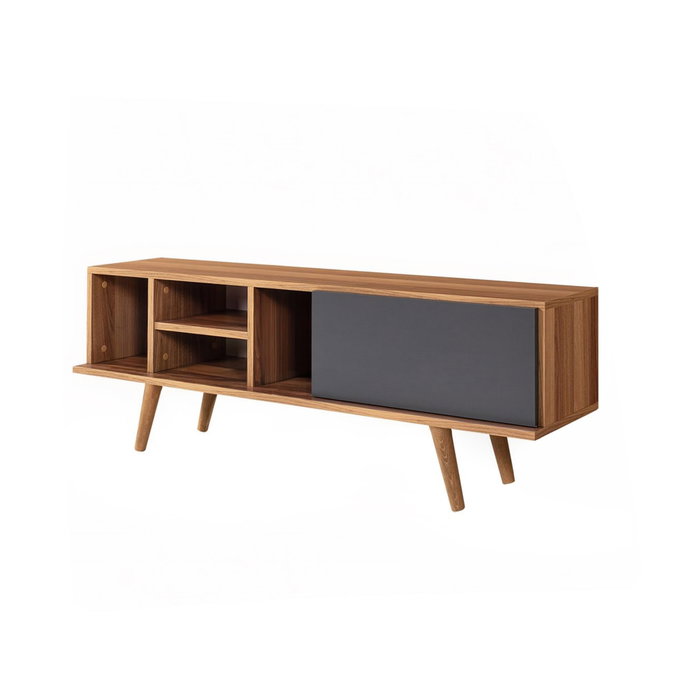 Hanah Home Ela 3331 Soporte para TV Nogal y Antracita Hanah Home Ela 3331 Soporte para TV Nogal y Antracita